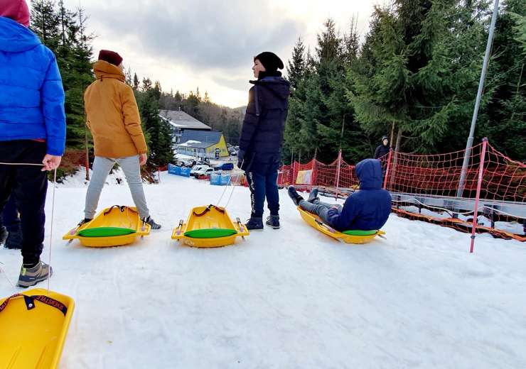 Sledge slope